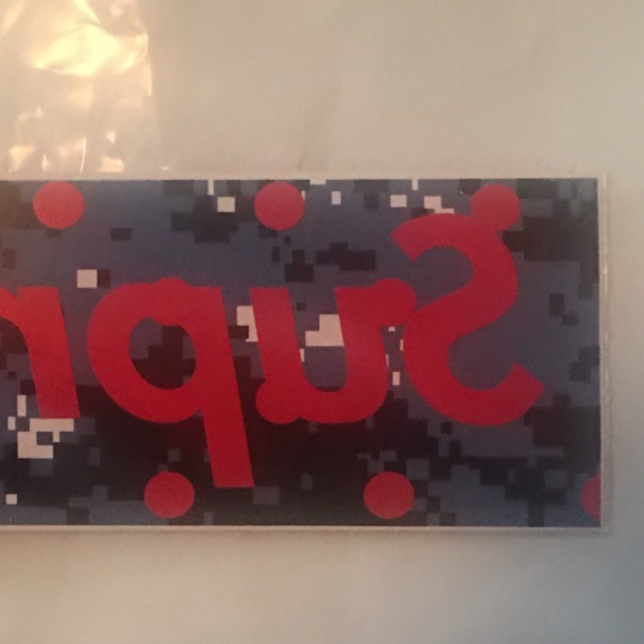 Supreme CDG Digi Box Logo Sticker - Picture 5 of 5